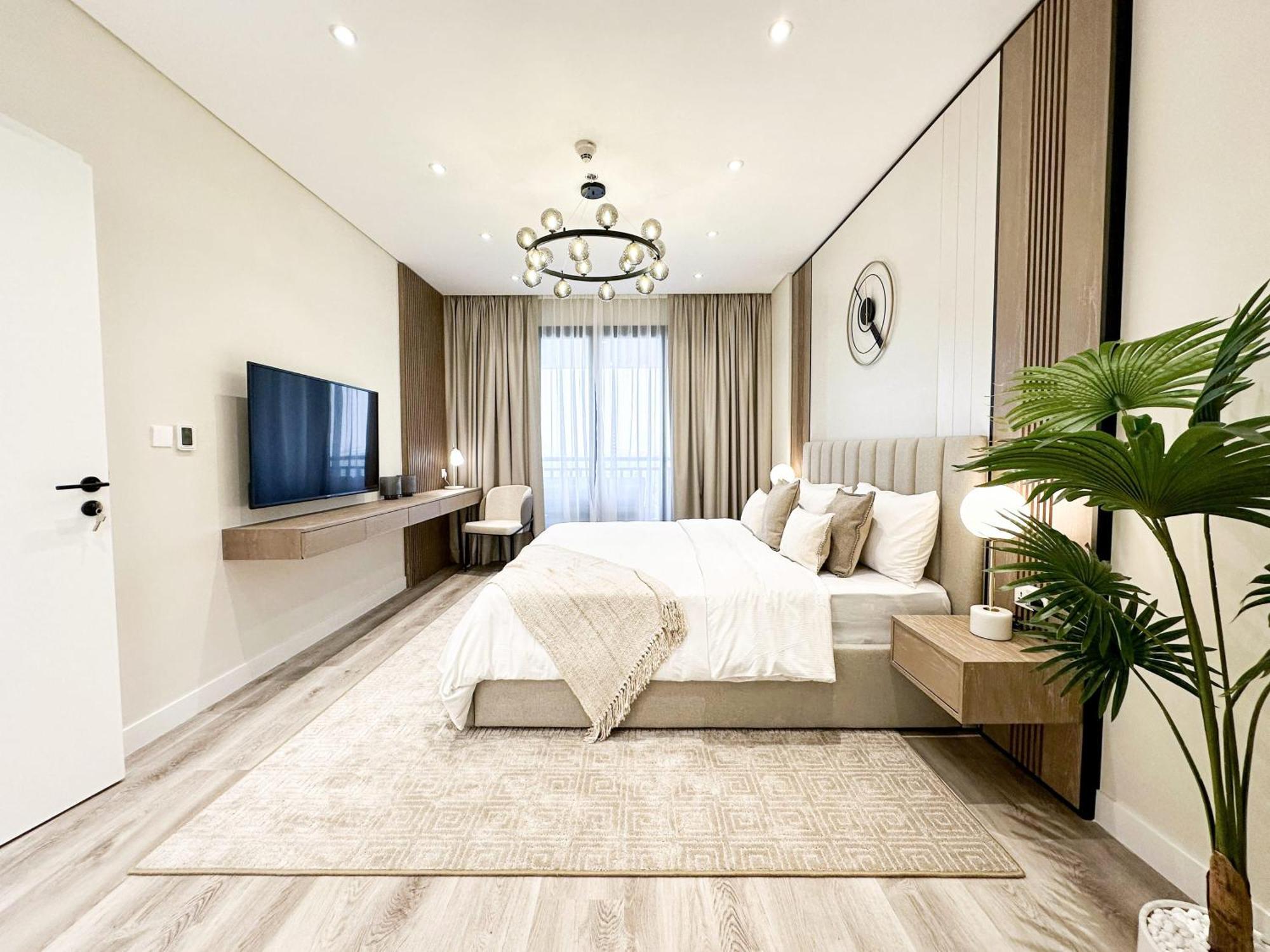 Relaxing 1 Bedroom Apartment At 5 Star Resort 迪拜 外观 照片