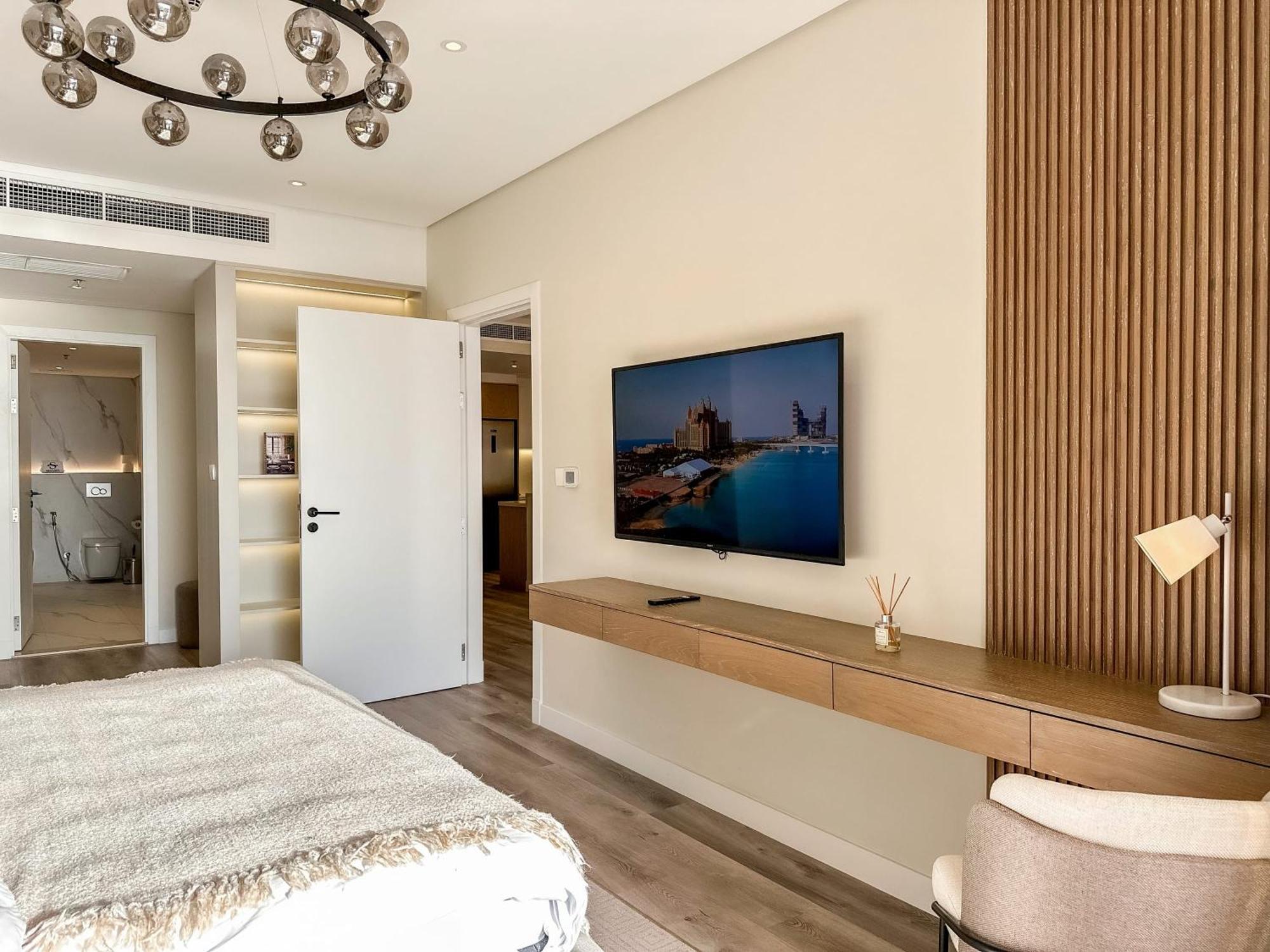 Relaxing 1 Bedroom Apartment At 5 Star Resort 迪拜 外观 照片